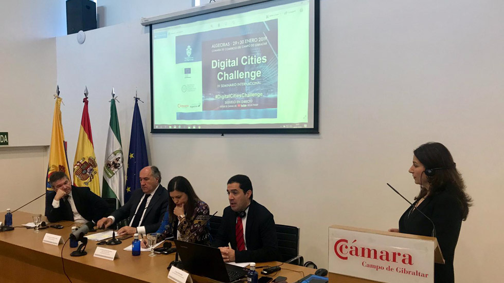 Rueda de prensa en Algeciras