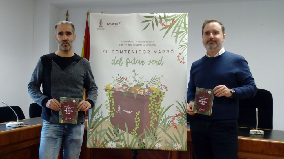 Presentació del contenidor marró a Muro