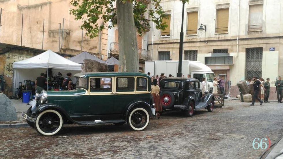 Rodaje de la serie de Movistar+ "Dime quien soy"