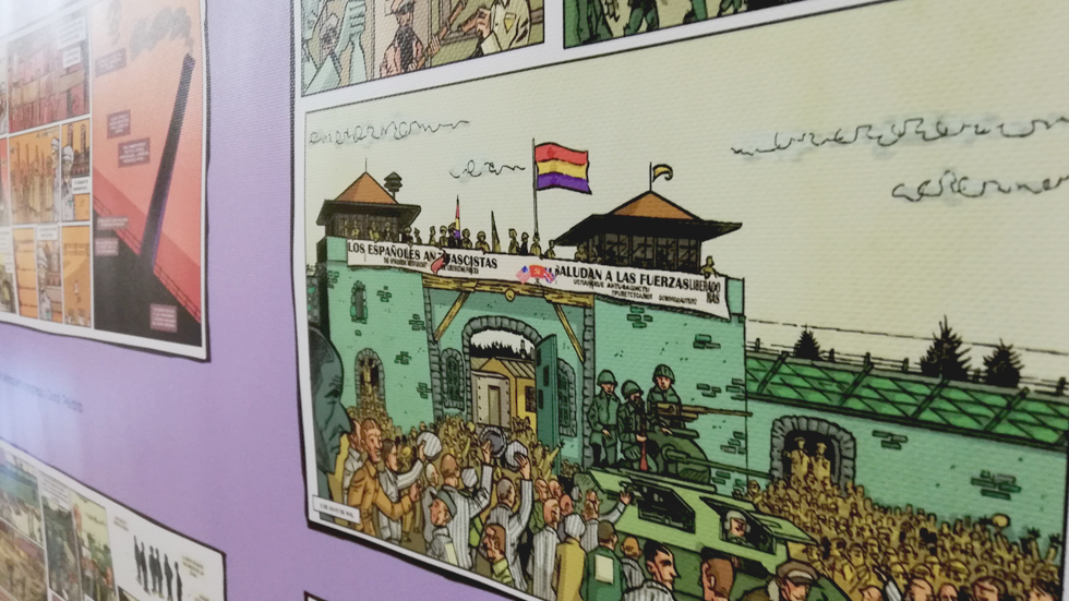 Exposició 'Memòria Democràtica' a l'IES Andreu Sempere