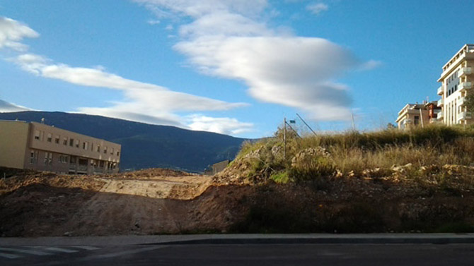 Zona del posible Bulevar