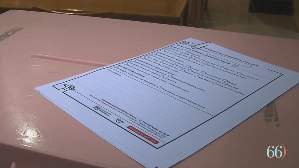 Urna de los presupuestos participativos