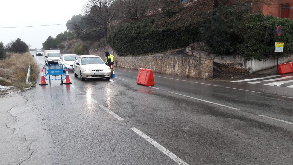 Acceso a Alcoy desde Banyeres