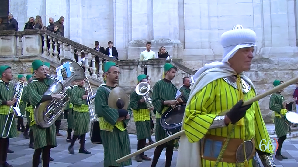 Músics en la Processó General