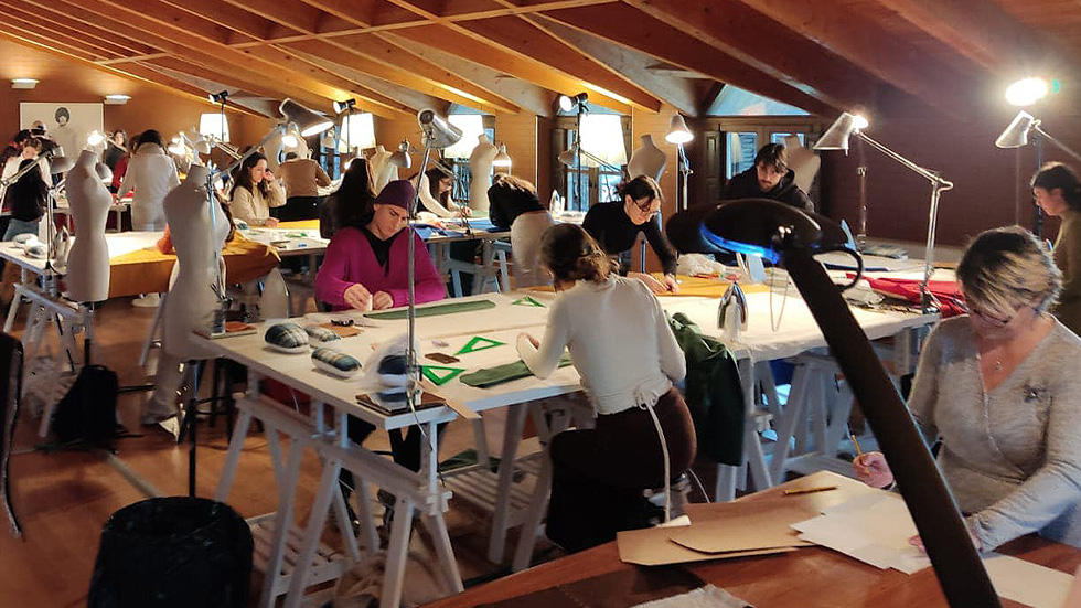 Taller en el Museo Balenciaga / Foto: EASDAlcoi