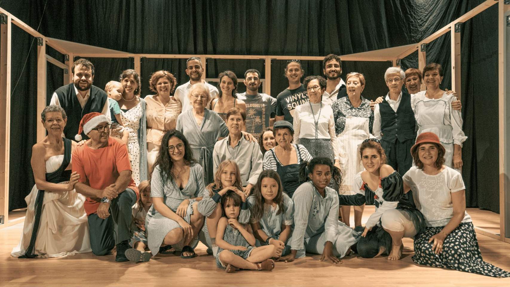Actors de la funció del projecte FEM TEATRE / Foto: GAT
