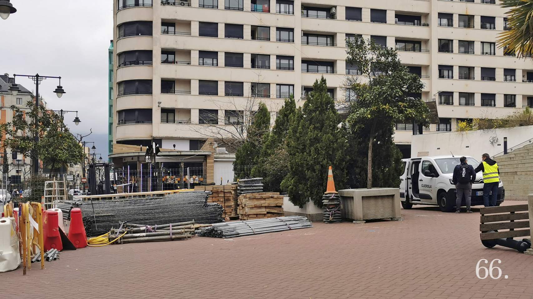 Obras en La Rosaleda