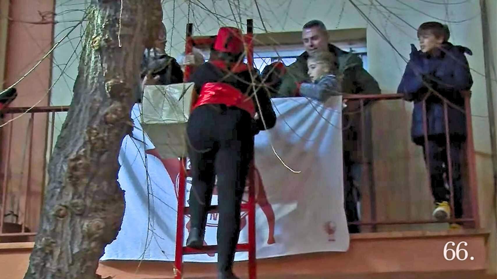 Patge durant la Cavalcada