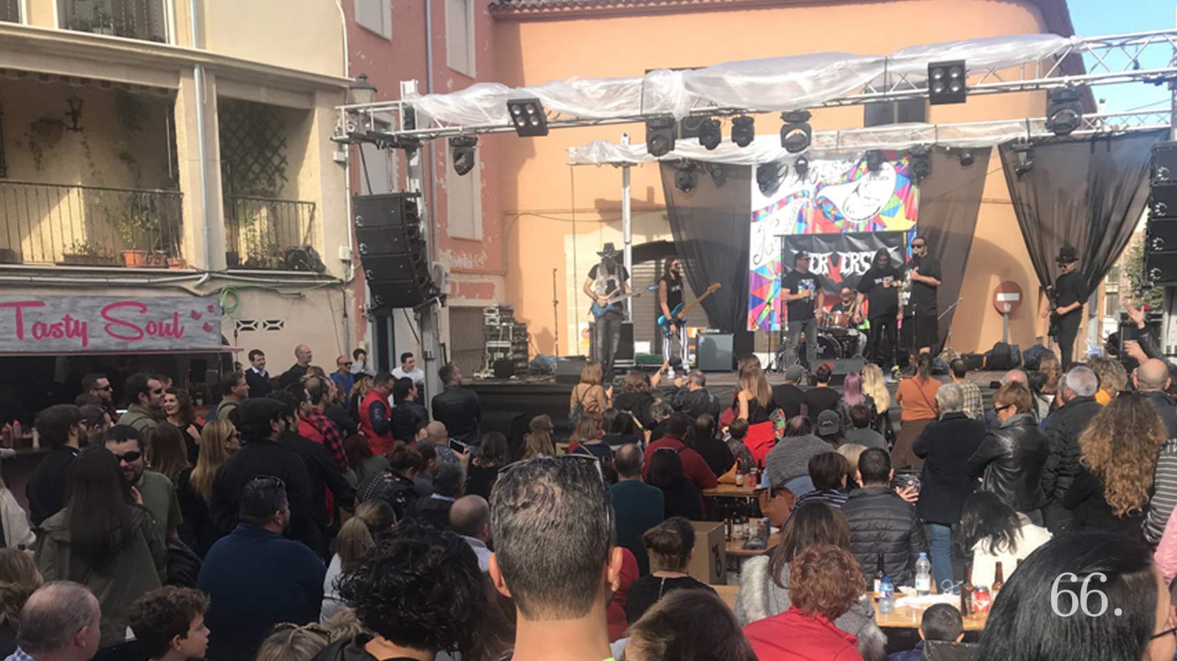 Actuació musical a Cocentaina / Foto: Arxiu