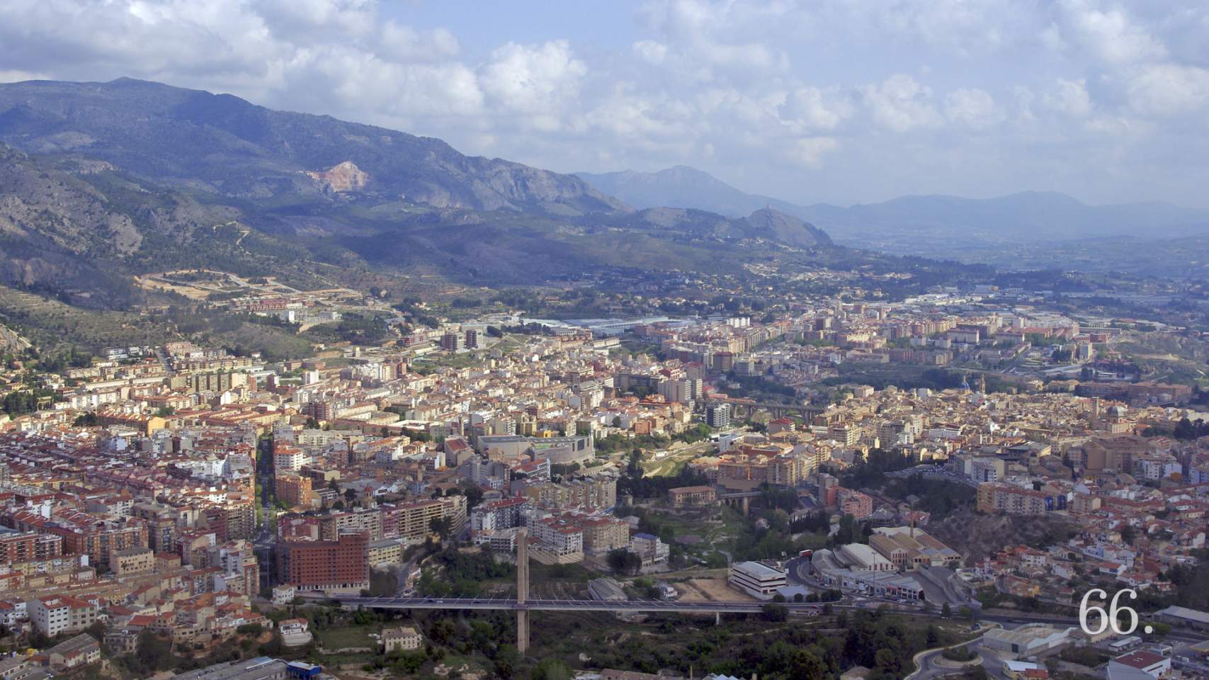 Vista aérea de Alcoy