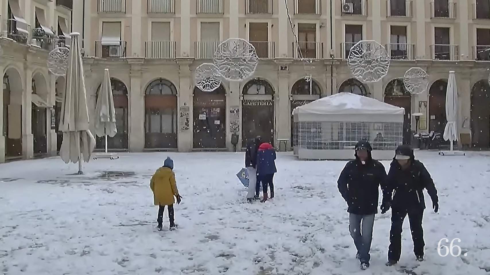 Nieve en Alcoy / Foto: Archivo