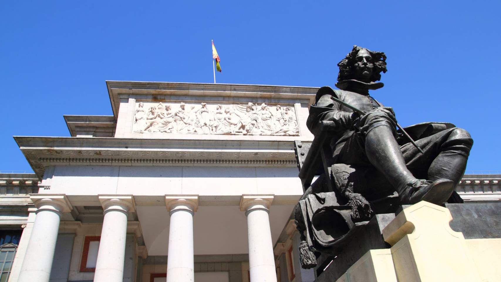 Fachada del Museo del Prado de Madrid