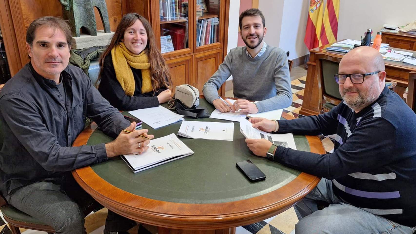 Reunió a Cocentaina sobre el Sent-me