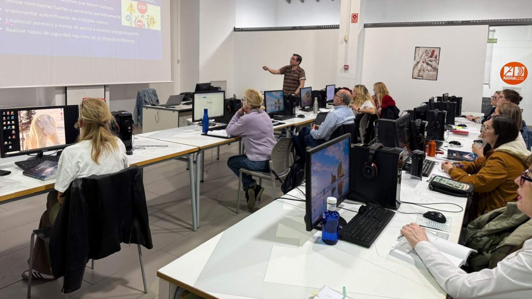 Uno de los cursos realizados / Foto ADA