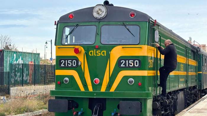 La locomotora 2150 / Foto MRG