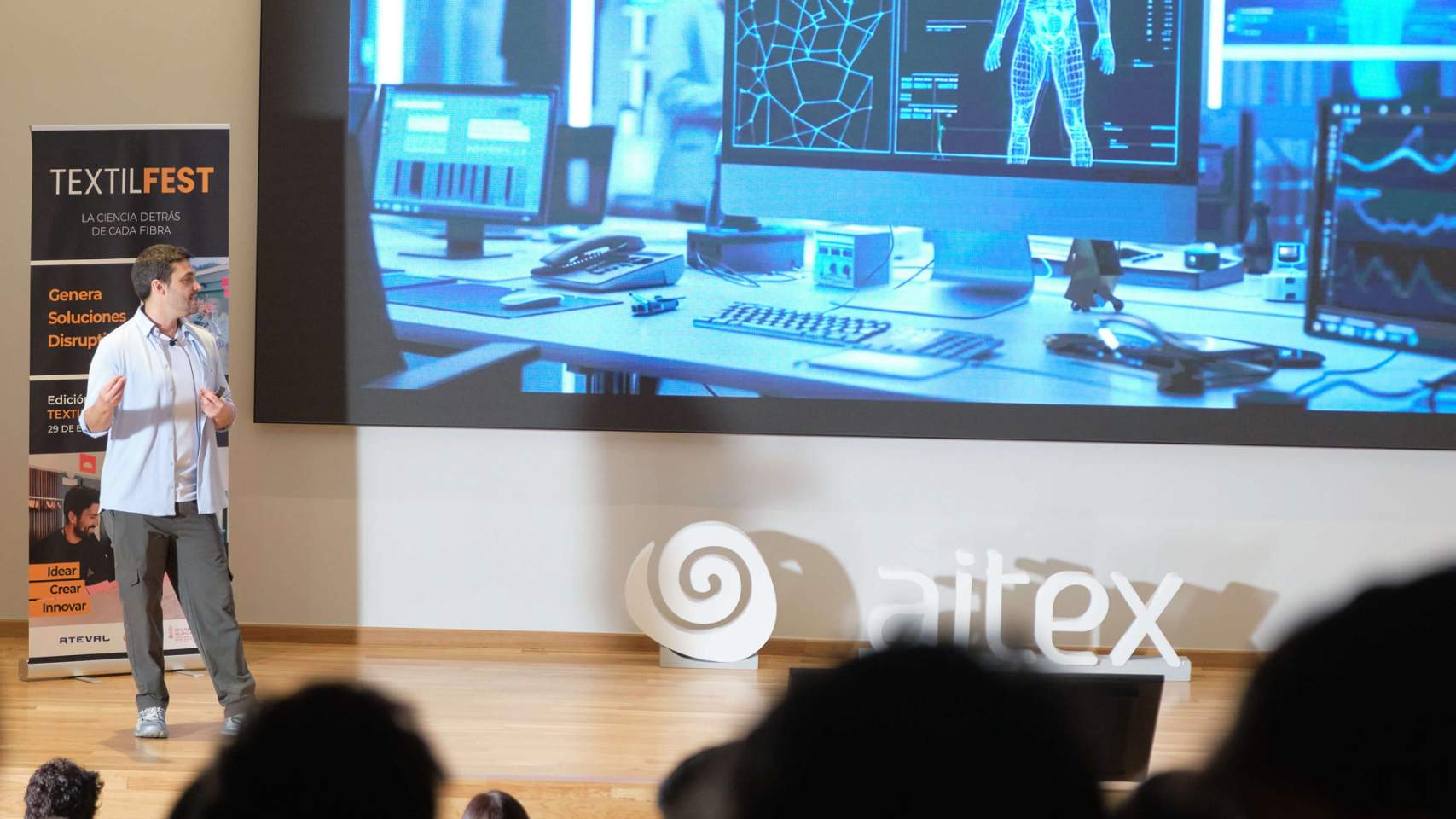 Textilfest en les instal&middot;lacions d'Aitex