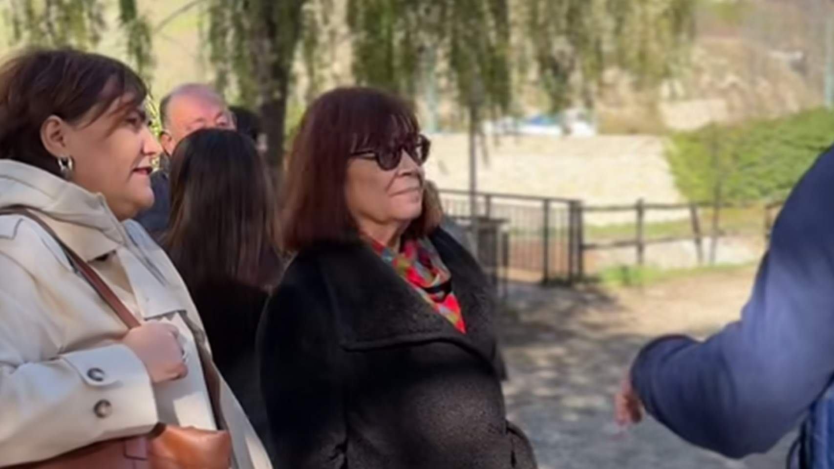 Narbona, en el centre, acompanyada per Blanquer