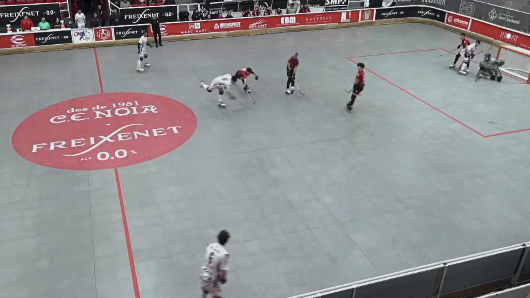 El gol de Manel Hern&aacute;ndez / Captura retransmissi&oacute; OK Liga TV