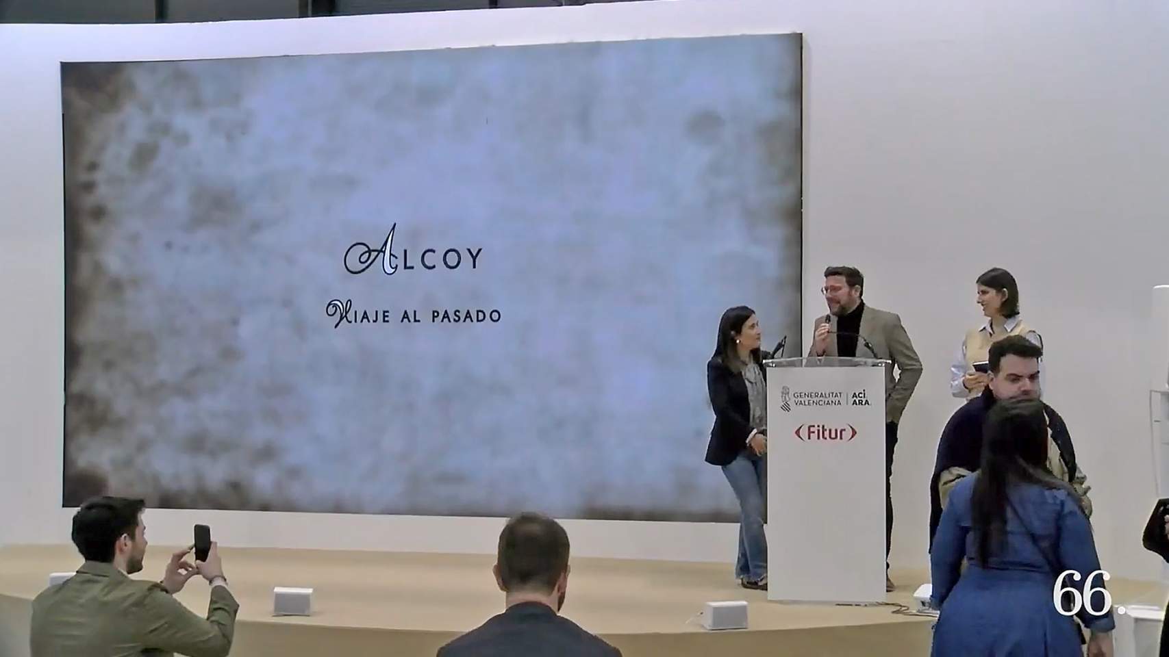 Presentaci&oacute; d'Alcoi a Fitur en 2025