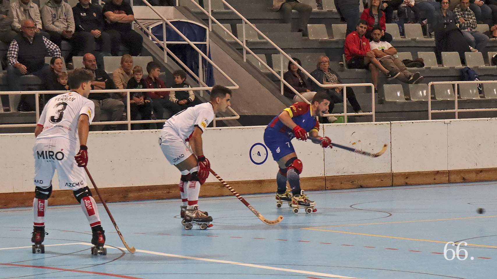Gonzalo P&eacute;rez, en un partit contra el Reus a Alcoi
