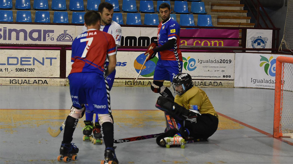 Partido Igualada Rigat HC - PAS Alcoy/ Imagen: Twitter Igualada Rigat HC