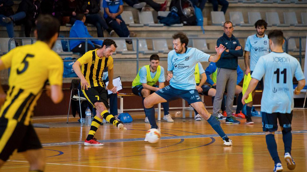 Victoria del Unión Alcoyana FS frente al CFS Horadada