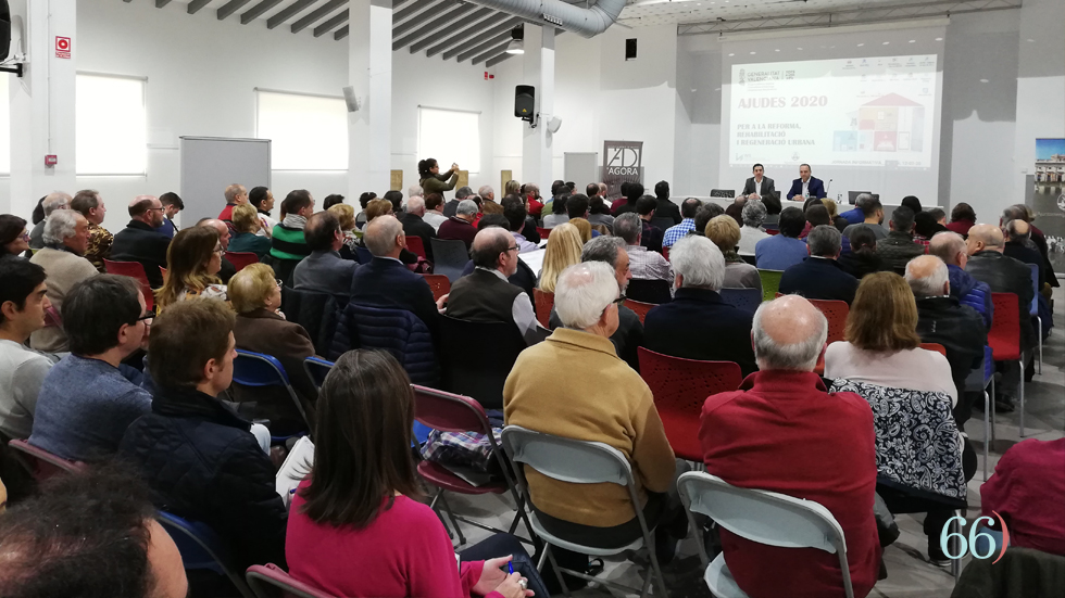 Sesión informativa de las ‘Ajudes econòmiques per a la reforma, rehabilitació i regeneració urbana’