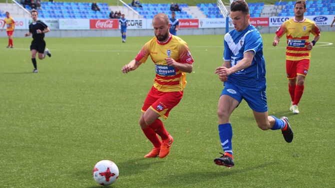 Álvaro y Gato en su segunda etapa en el Alcoyano