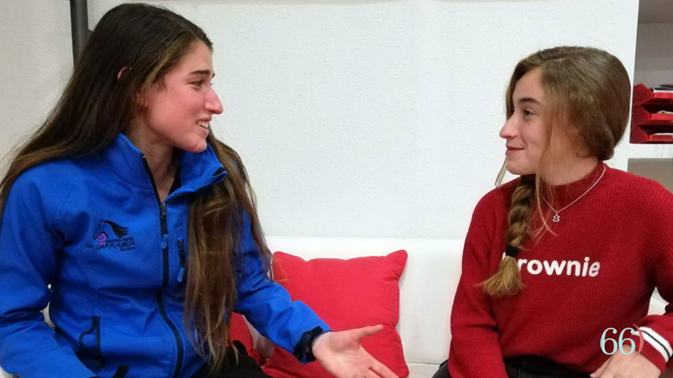 Lliris G&oacute;mez i Paula Garc&iacute;a en Pagina66)