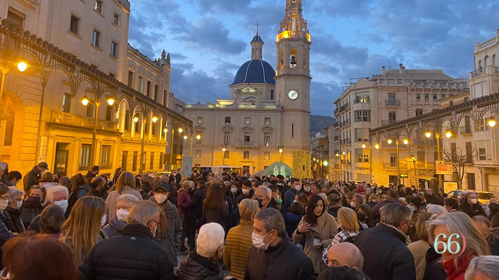 Concentración en contra de guerra de Ucrania // Foto: SBG