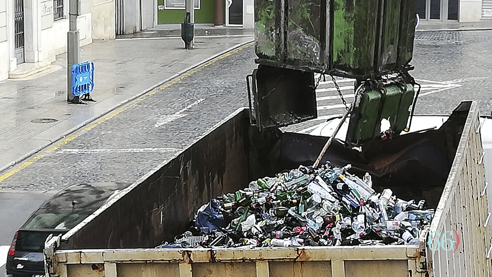 Recogida de residuos en Alcoy