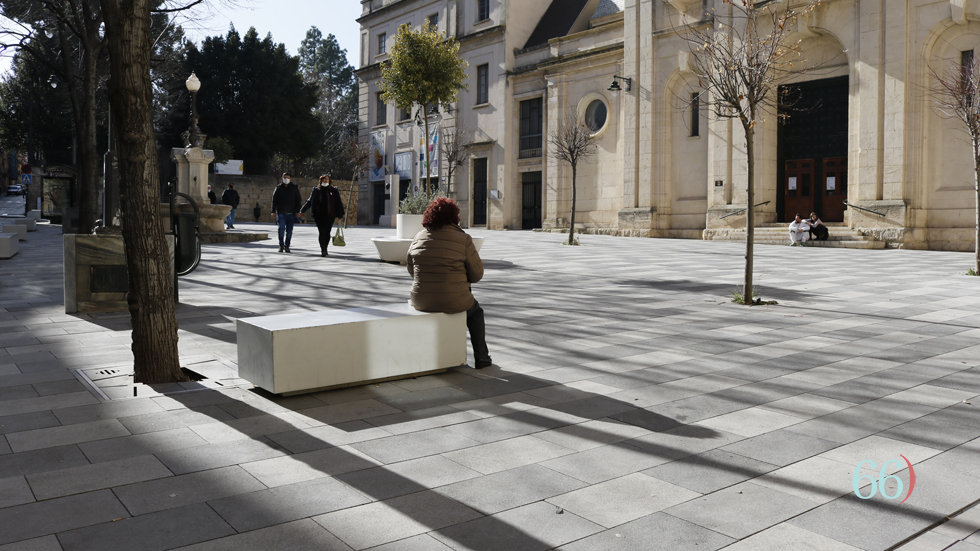 Peatonalización Plaça Ramón i Cajal // Foto: SBG