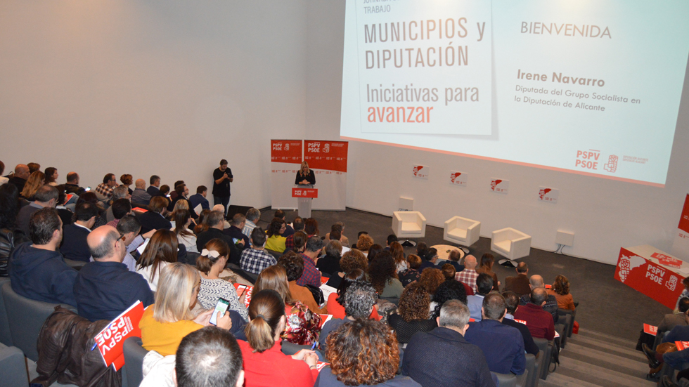 Jornada de trabajo municipalista del Grupo Socialista antes de la pandemia