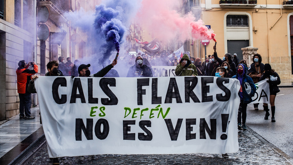 Manifestación en 2020 / Foto: Jordi Arques