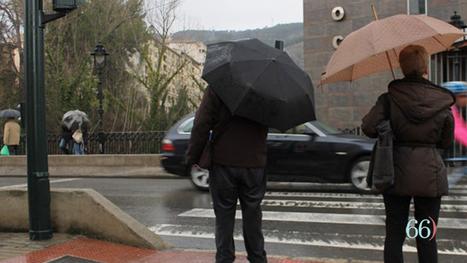 Lluvia en Alcoy / Imagen: Archivo