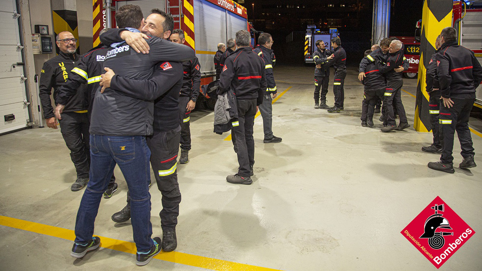 Reencuentro de los bomberos / Foto: Consorcio Provincial Bomberos