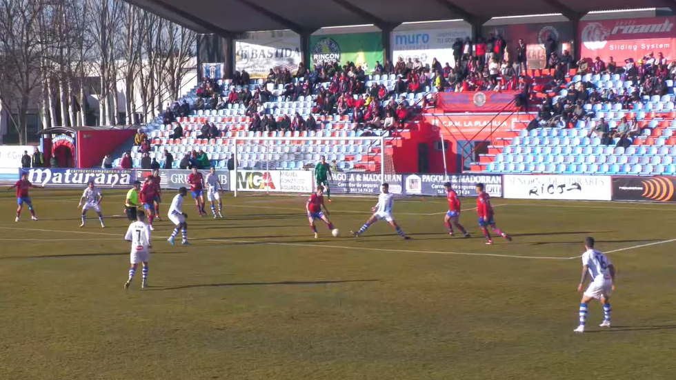 Calahorra - Alcoyano / Captura InSports TV
