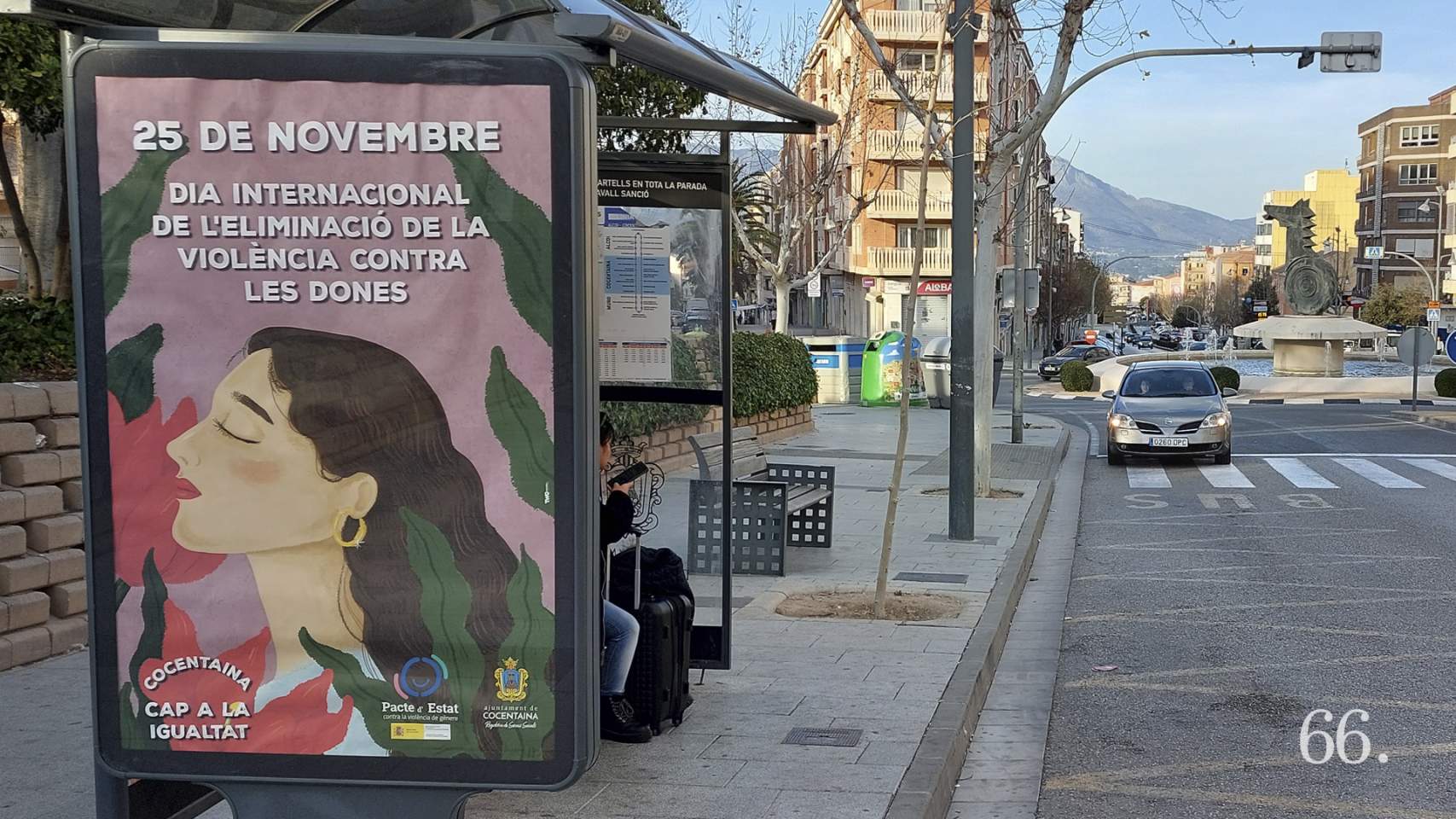 Parada de bus a Cocentaina