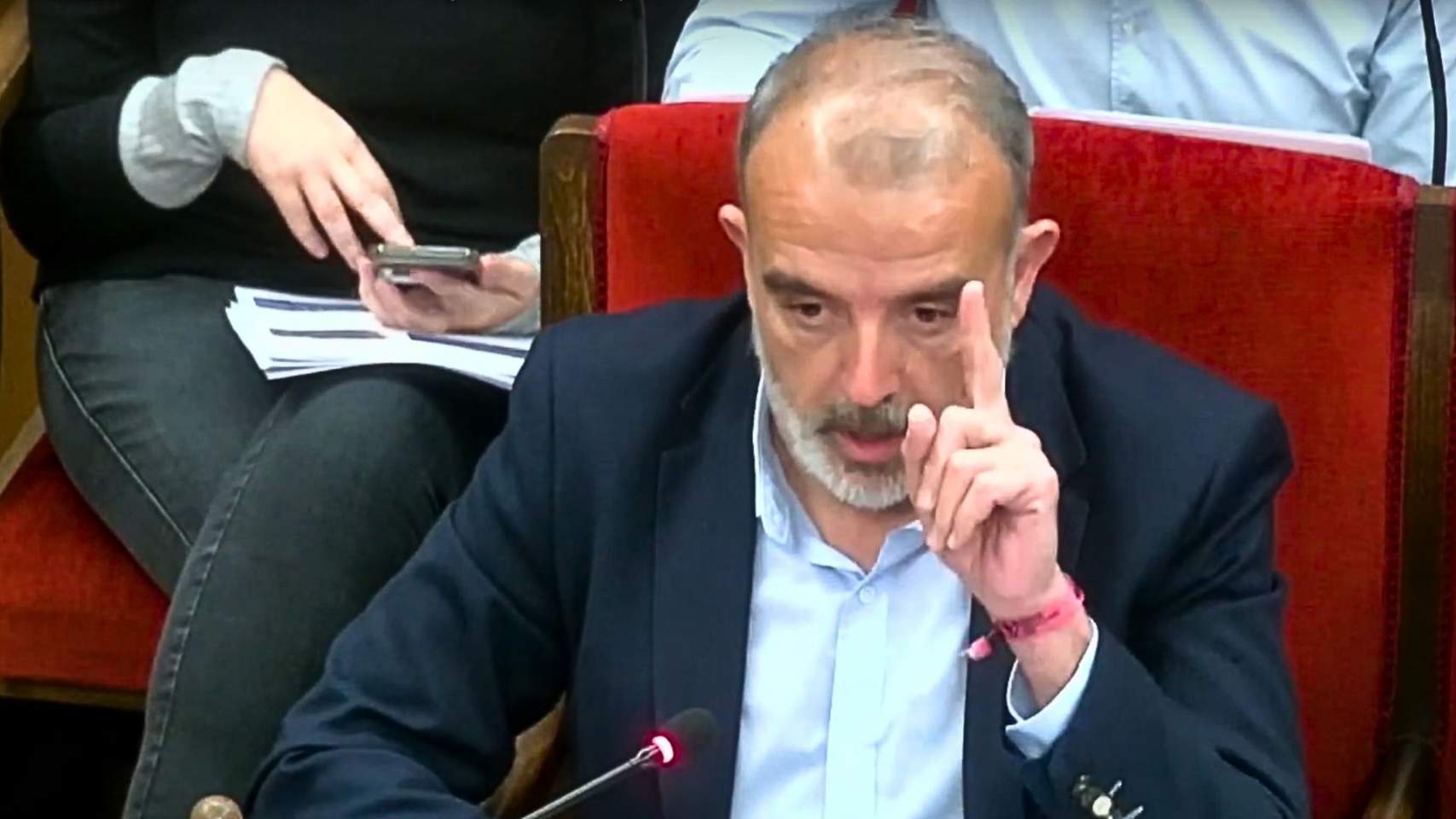 Jordi Martínez en una imagen del último Pleno