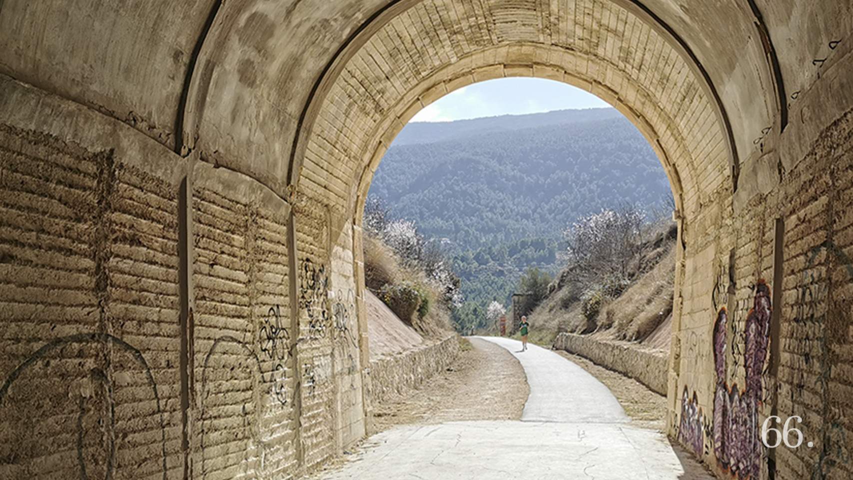 Túnel Vía Verde // Foto: Arxiu Pagina66