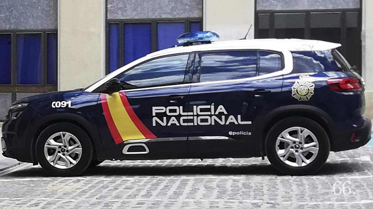 Policía nacional en Alcoy