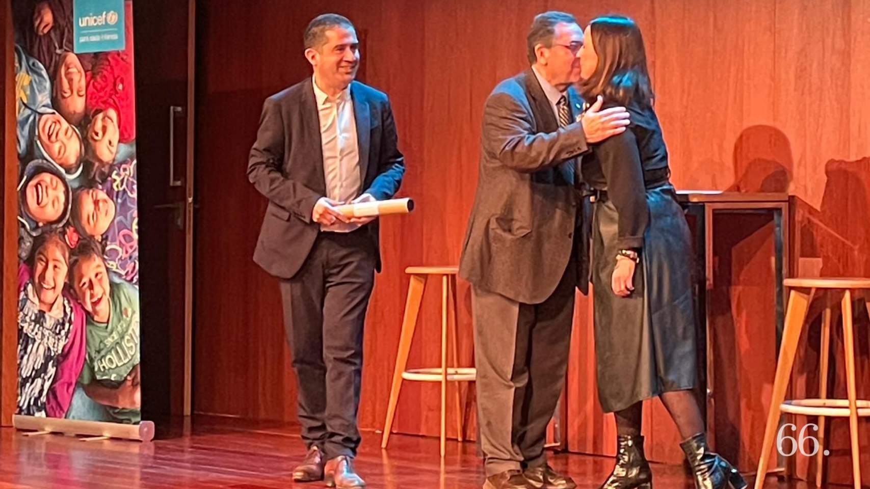 Entrega reconocimientos Unicef