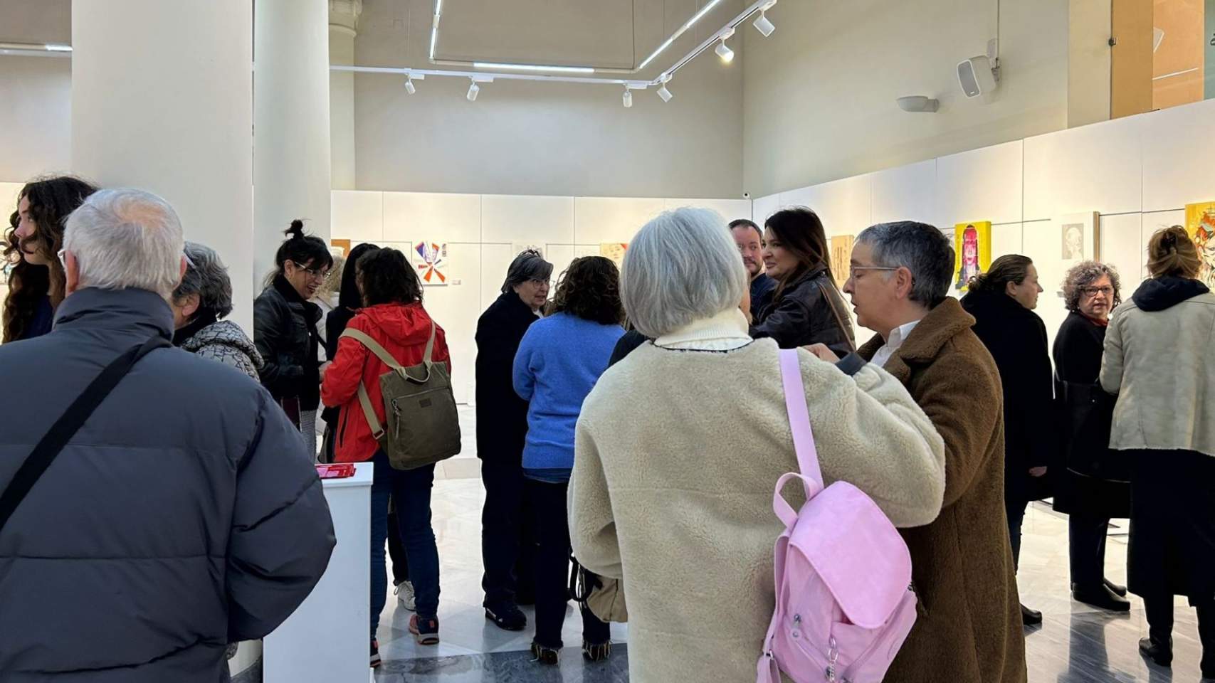 Inauguració de l'exposició / Foto: FB