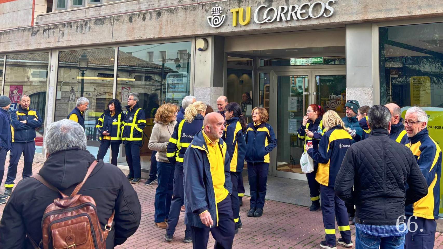 En el turno de mañana faltan casi la mitad de carteros / Foto MRG