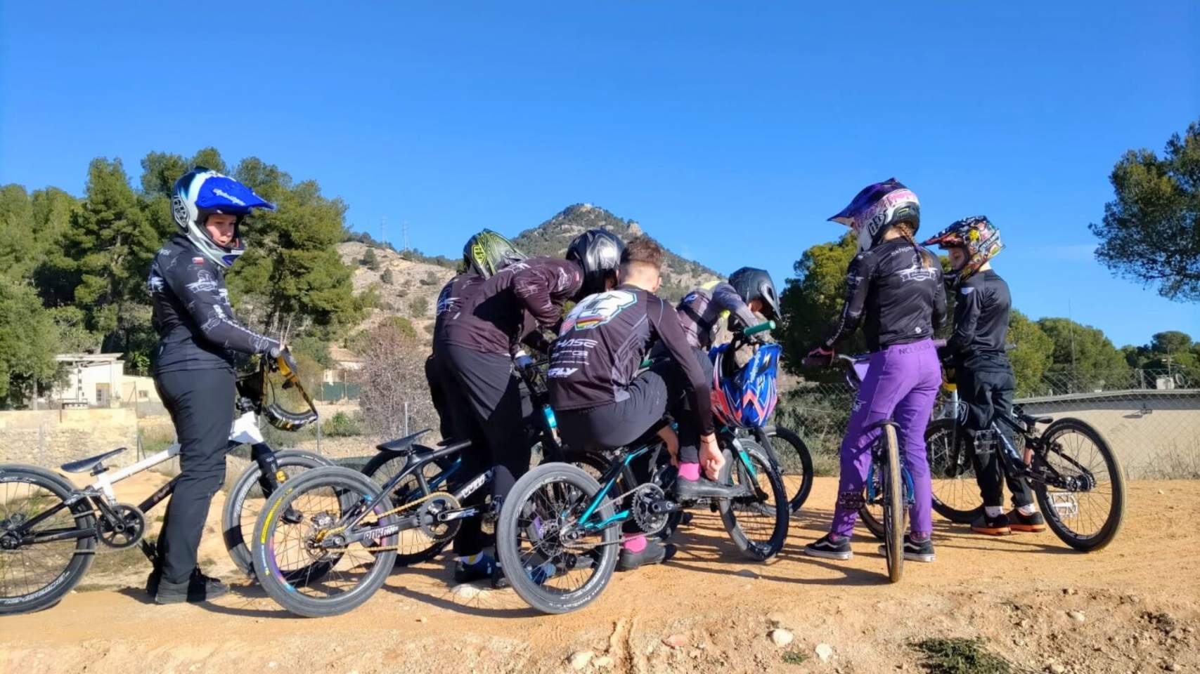 Deportistas checos durante un entrenamiento / Foto ADA