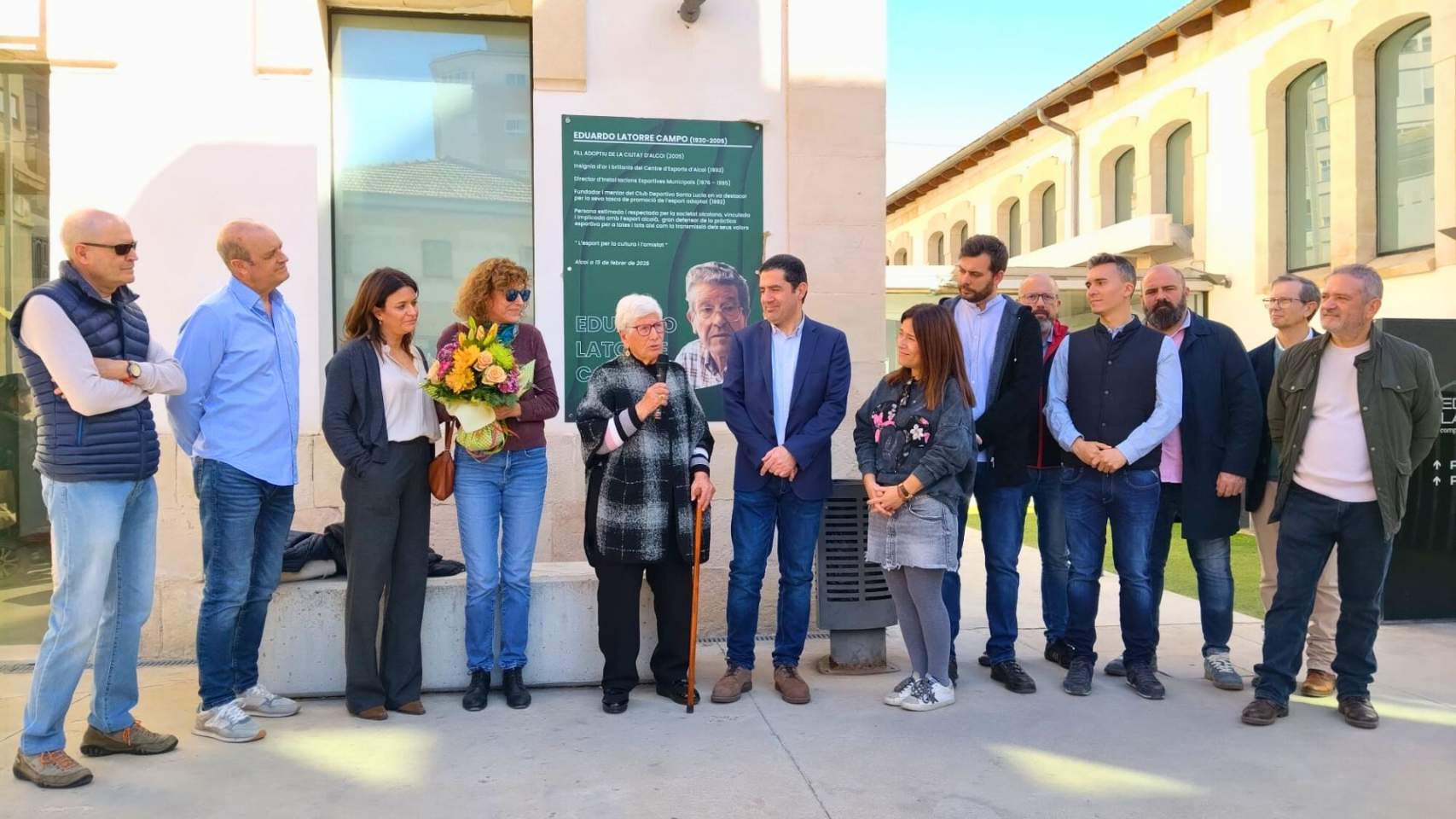Homenaje a Latorre / Foto: JLB