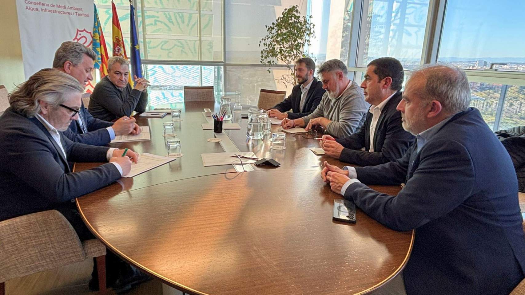 Els assistents a la reunió