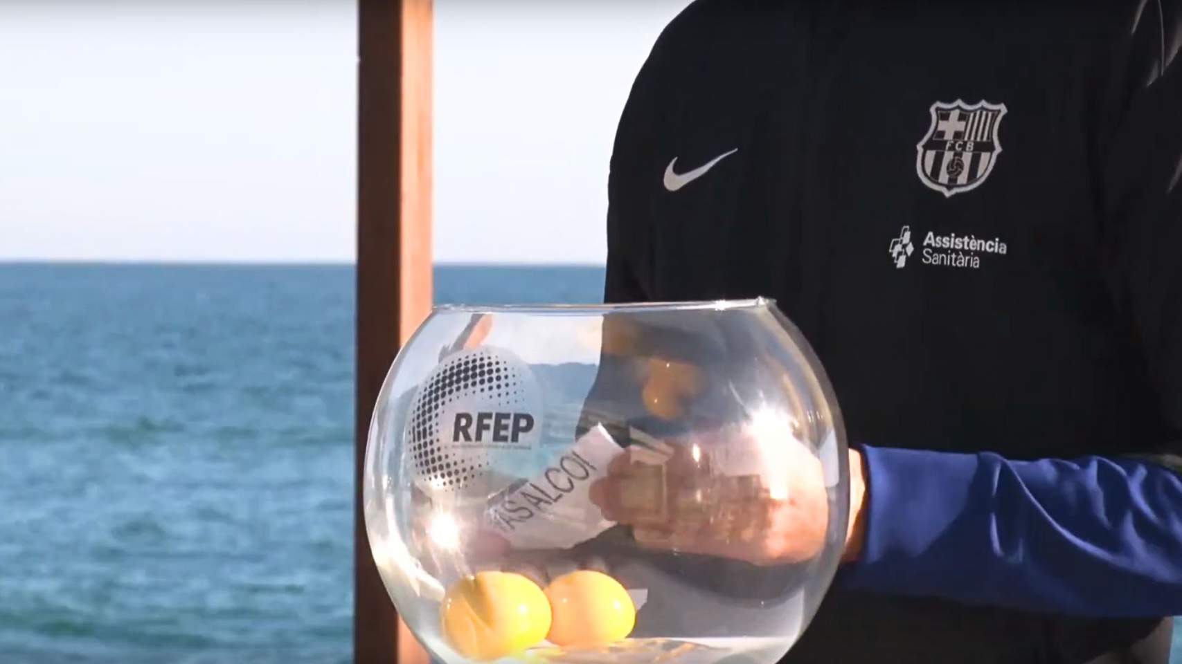 El sorteo se realizó en Calafell