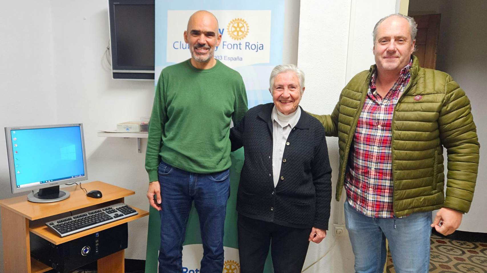 Ignacio Miró, Isabel Molpeceres y Tono Jordá / Foto RCAFR