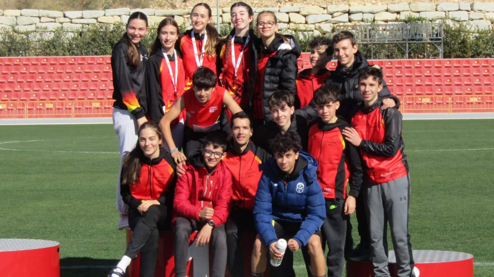 Quatre podis per al Club Atletisme Alcoi en el Provincial Sub16 de La Nucia